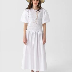 Maria de la Orden white dress size 36 (small) NWT